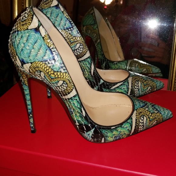 Christian Louboutin Shoes - Louboutin so kate python inferno heels
